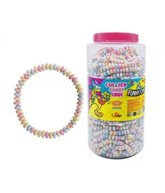 Collier Dextrose Candy Croc a l'unité